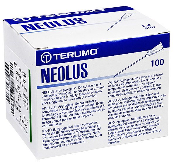   Terumo Neolus   ~     0,8  40
