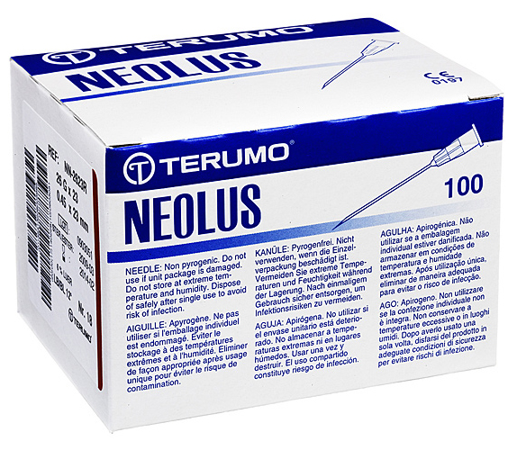   Terumo Neolus   ~     0,45  23